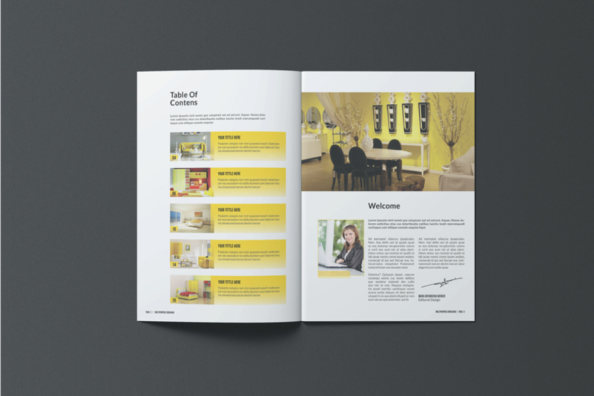 A5 Catalogue / Brochure, a Brochure Template by Alhaytar (Photo 2 of 12)