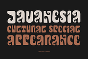 Javanesia - Special Display Typeface, a Font by Jetsmax® Studio (Thumbnail 1 of 10)