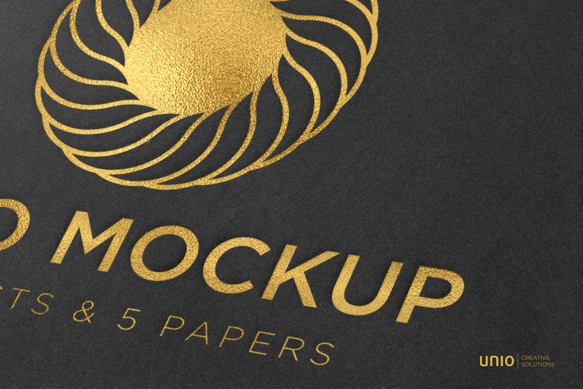 Logo Mockup, an Advertising Mockup by Unio Designs (Photo 2 of 6)