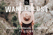 Wanderlust Photoshop Action, an Action Add-On by FilterAtelier (Thumbnail 1 of 9)