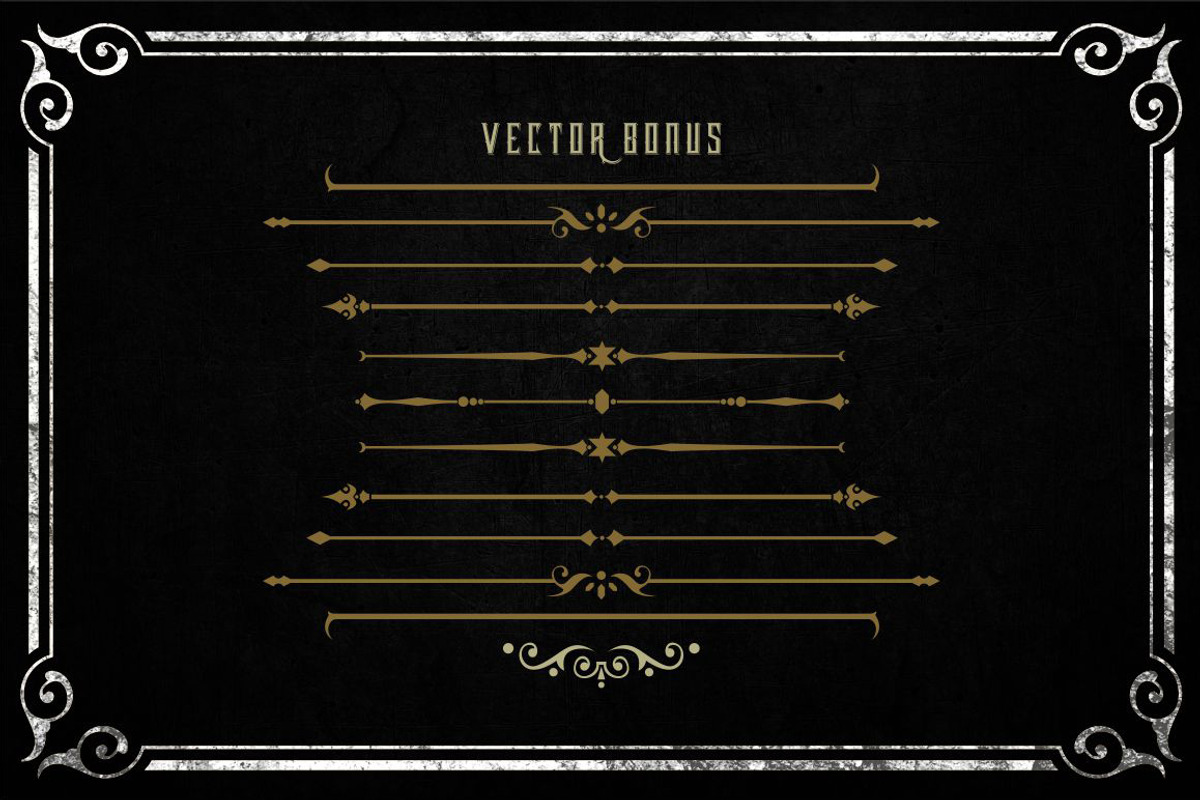 Harsh Typeface + Bonus preview 4