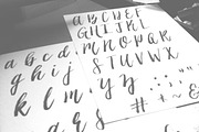 Ashley Brush Script, a Script Font by Printable Wisdom (Thumbnail 4 of 5)