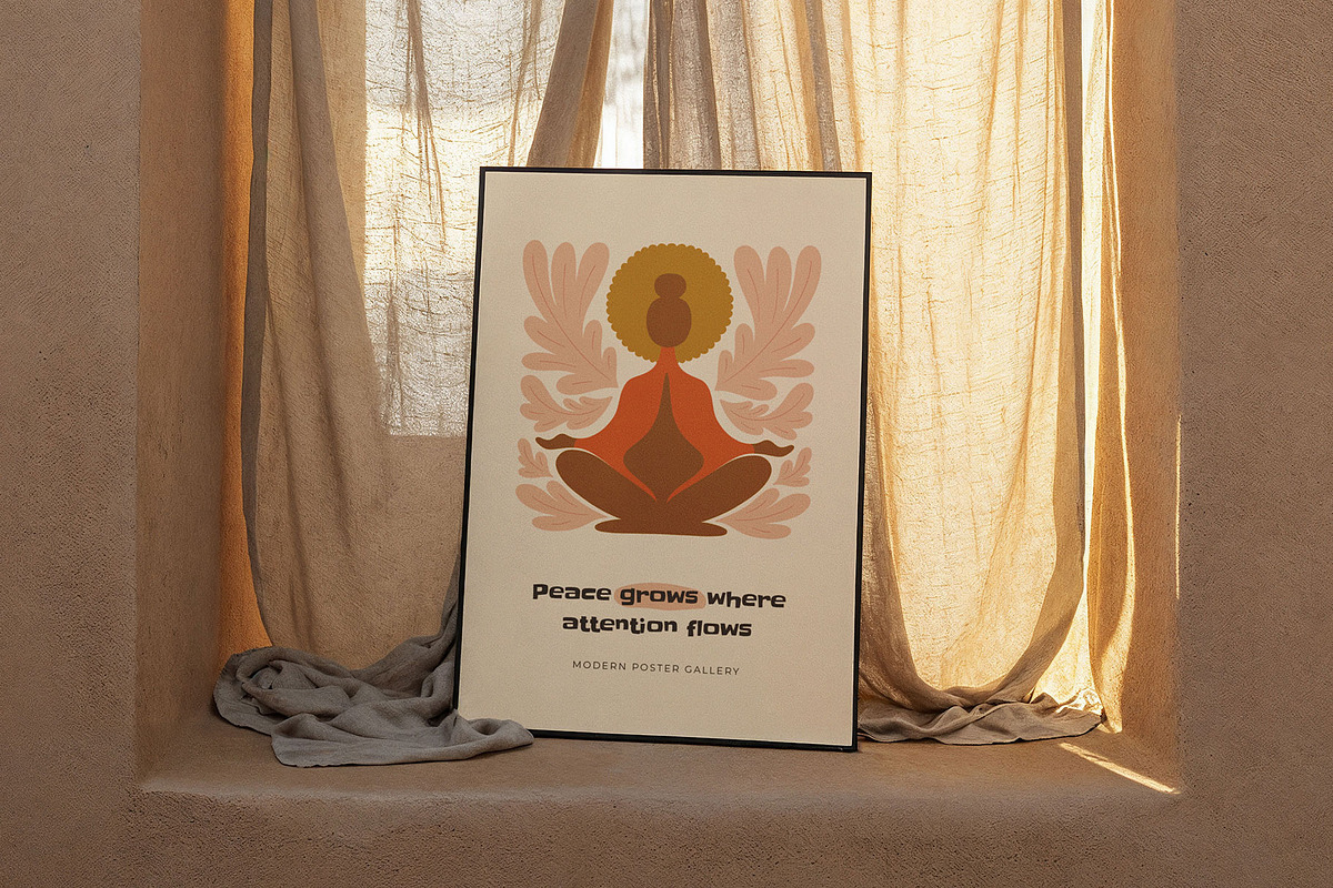 Calm Energy | Wall Art Creator, an Object Graphic by Leleka.Store (Photo 12 of 18)