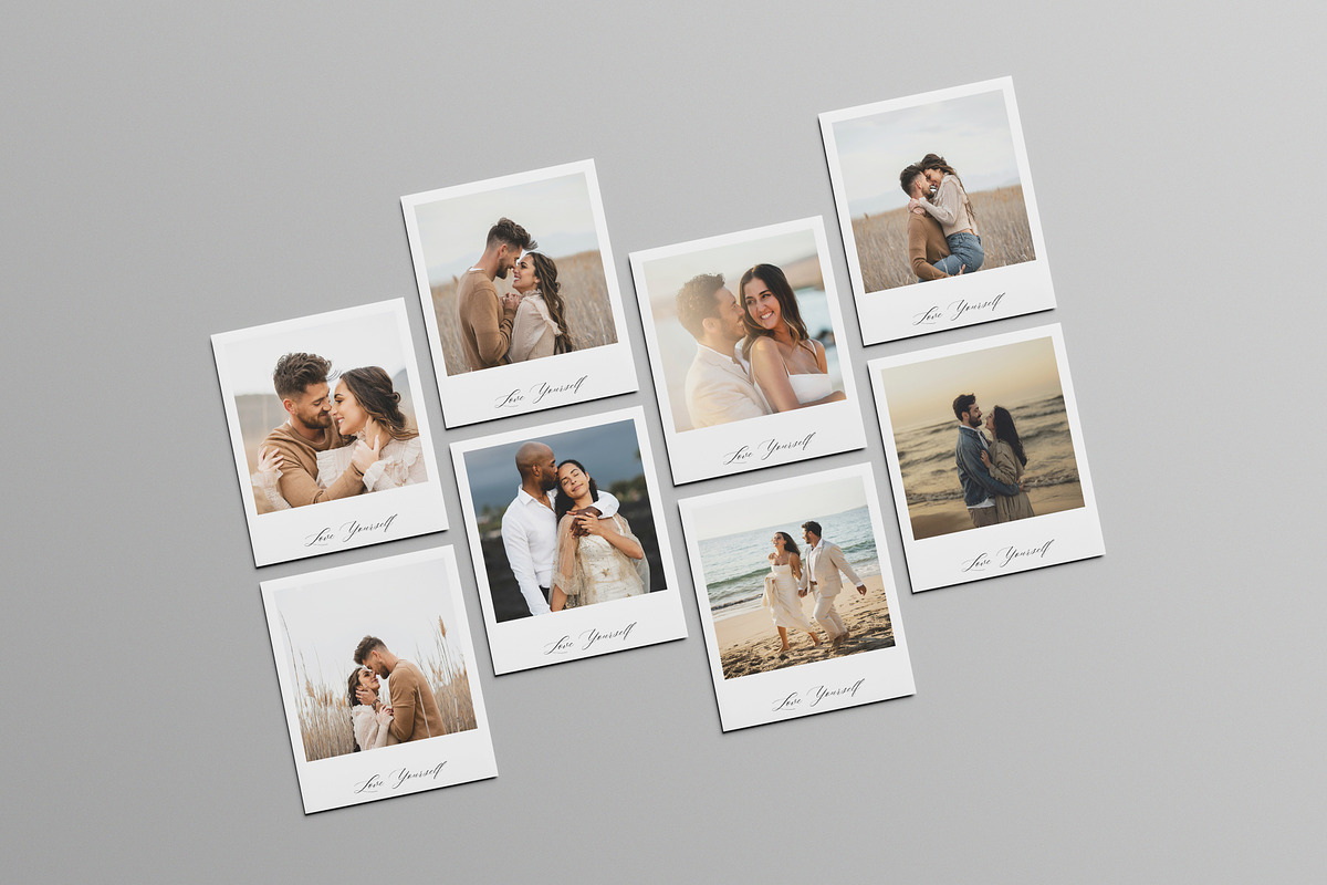Polaroid Mockup, a Merchandise Mockup by Ataku Design (Photo 5 of 5)