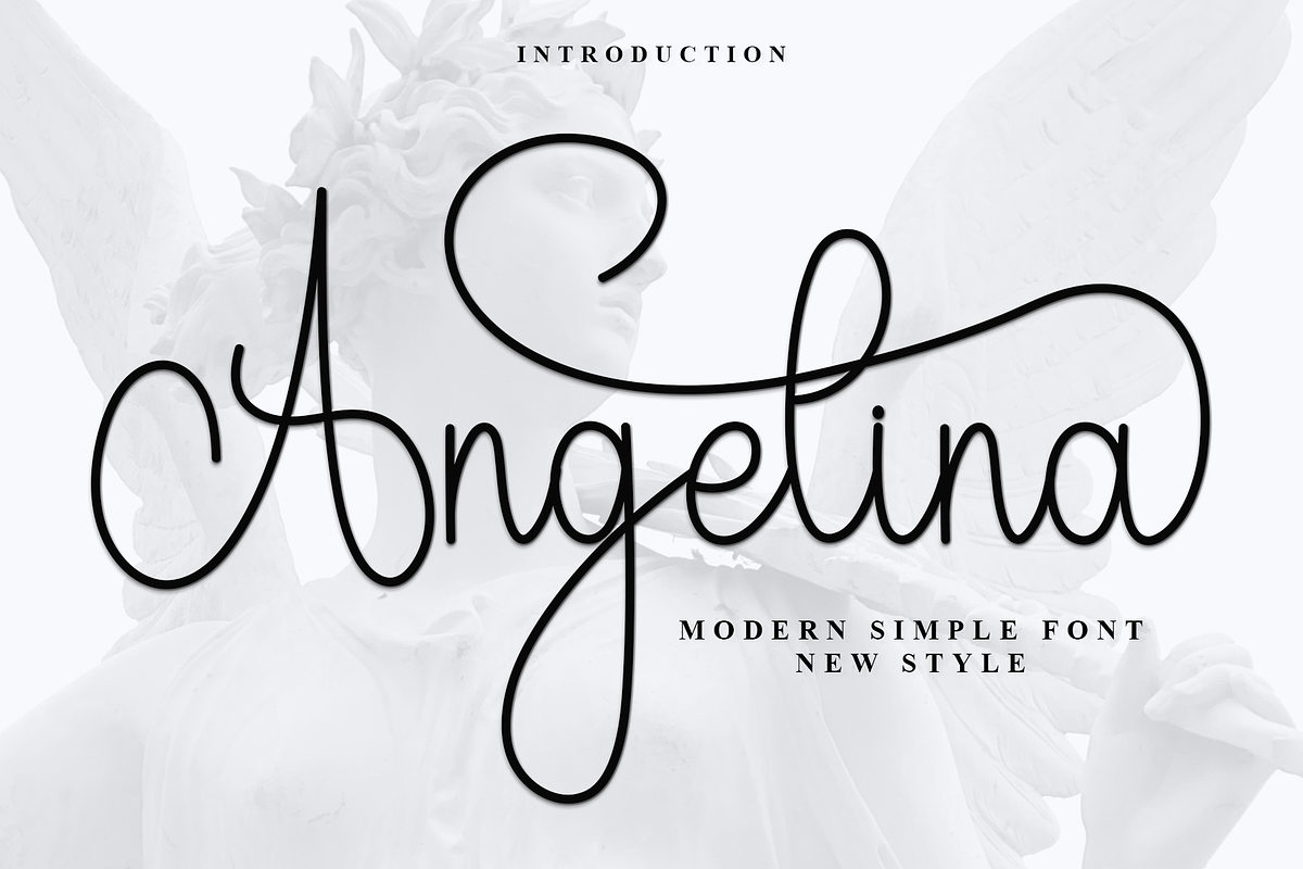 Angelina, a Handwritten Font by InermediaSTUDIO (Photo 4 of 7)