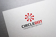 Circle Dot Logo, a Branding & Logo Template by XpertgraphicD (Thumbnail 1 of 3)