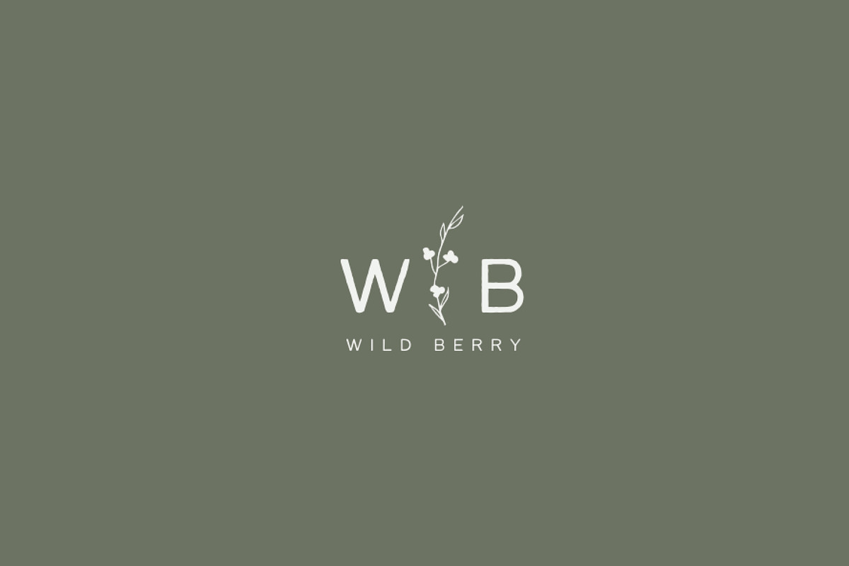Wild Berry Logo Template Brand Kit, a Branding & Logo Template by CreativeWilderness (Photo 3 of 9)