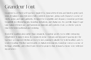 Grandeur – Elegant Classic Font, a Serif Font by OWPictures (Thumbnail 10 of 11)