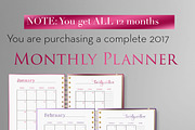 Monthly Planner | InDesign Template, a Stationery Template by Planner Templates (Thumbnail 15 of 17)