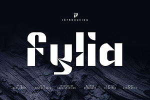 Fylia | Sans Serif Typeface