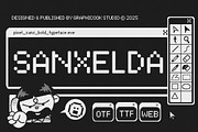 Sanxelda, a Symbol Font by graphicook (Thumbnail 1 of 10)