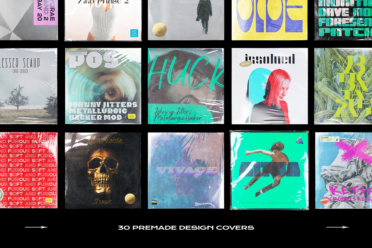 Vinyl Mockup Bundle Template Record, a Product Mockup by PrintPixel (Photo 4 of 56)