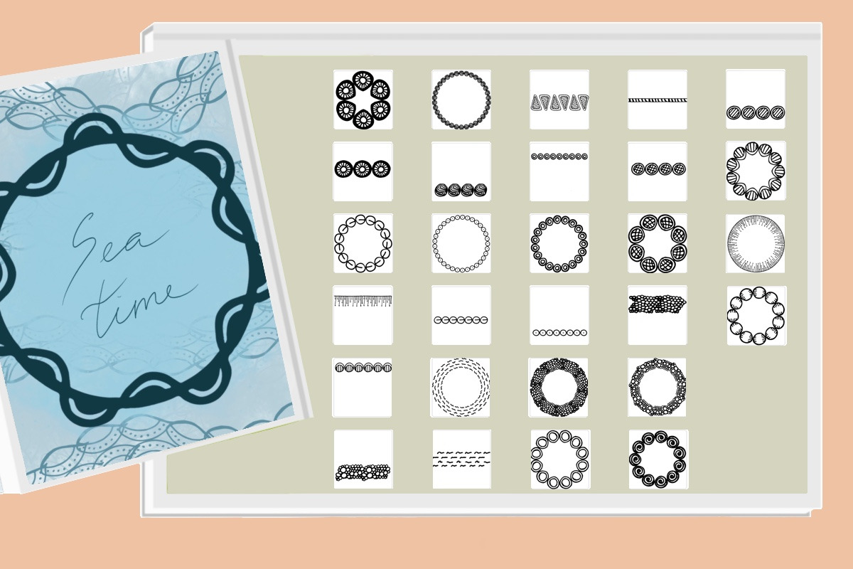 Boho chic design brushes Early bird, a Brush Add-On by Big Bundles Shop (Photo 17 of 36)