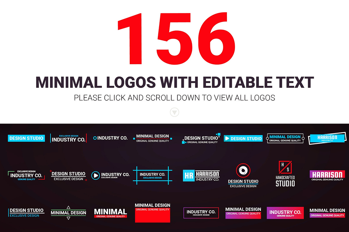 984 Modern Logo Shape, a Branding & Logo Template by Toonsteb (Photo 8 of 18)