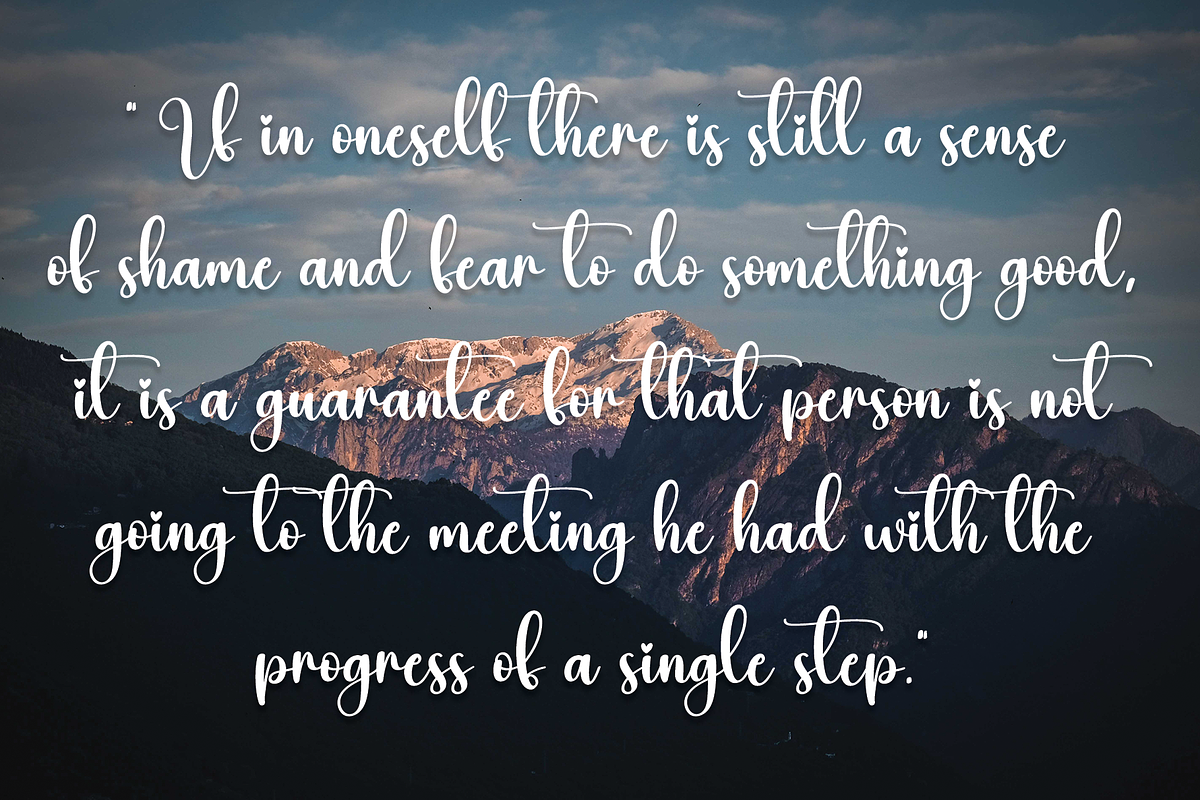 Auntie | Script Font, a Script Font by Scratchones (Photo 8 of 8)