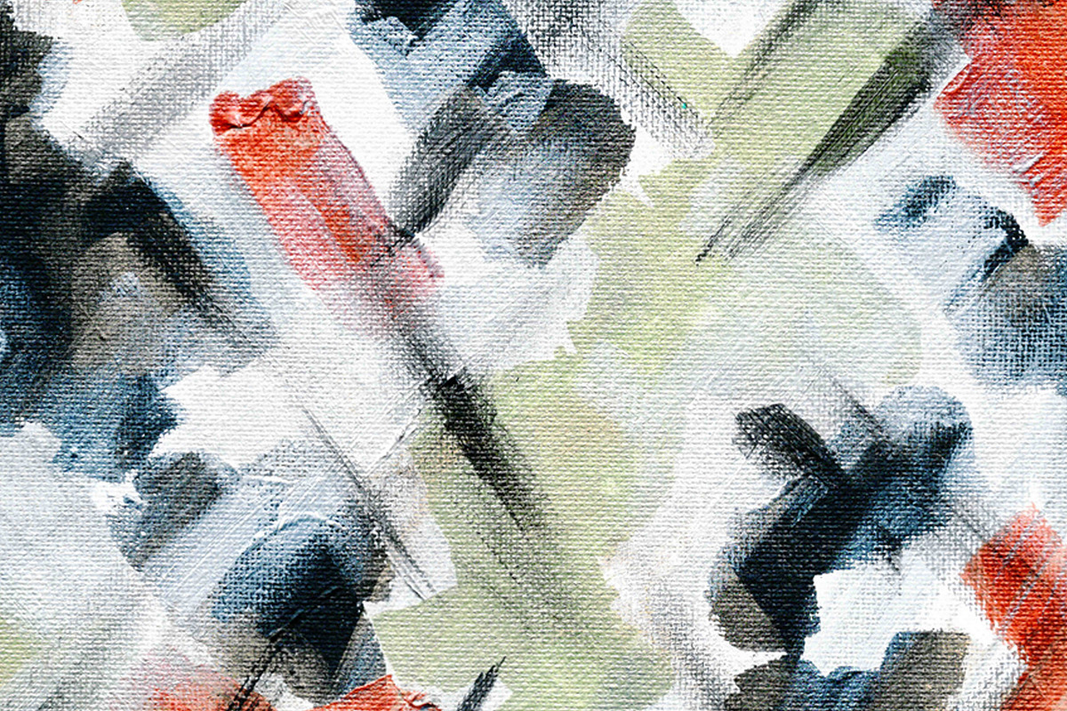 Modern Minimal Impressionistic Paint, a Decorative Illustration by Sharon Schwalbe (Photo 2 of 2)