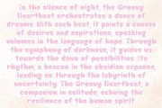 Groovy Heartbeat - Handwritten, a Handwritten Font by Charmingbear59.design (Thumbnail 3 of 5)