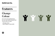 Success Icons, a Solid Icon by Solid Icon Co (Thumbnail 3 of 6)