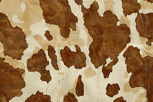 Western Brown Cowhide Texture