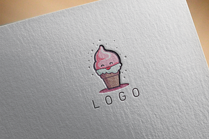 Ice Cream Logo 7-0625-23