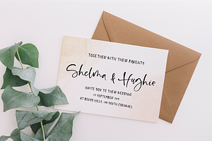 Shelma & Hugie Font Duo