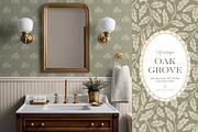 Oak & Acorn Autumn Patterns - Sage, a Pattern Graphic by Eclectic Anthology (Thumbnail 9 of 13)