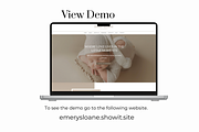 Showit Photography Website Template, a WordPress Template by Sara Martin Designs (Thumbnail 3 of 6)