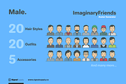 ImaginaryFriends Avatar Generator, an Illustration by SignalSupply (Thumbnail 3 of 8)