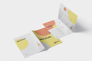 A5 Bi-Fold Brochure Mock-Up