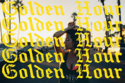 Willld | Distressed Blackletter, a Blackletter Font by Drawwwn (Thumbnail 6 of 13)