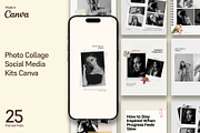 Photo Collage Social Media Kit, a Social Media Template by Templeste (Thumbnail 1 of 5)