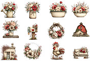 Floral Farmhouse Life Sublimation, an Illustration by Designworld (Thumbnail 5 of 6)