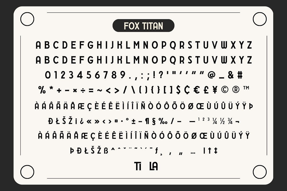 Fox Titan: 4 Font Style, a Handwritten Font by Fox7 By Rattana (Photo 8 of 12)
