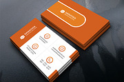 Flat Corporate Business Card, a Business Card Template by InfinityArt (Thumbnail 5 of 5)
