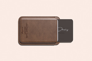 Card Holder Mockup