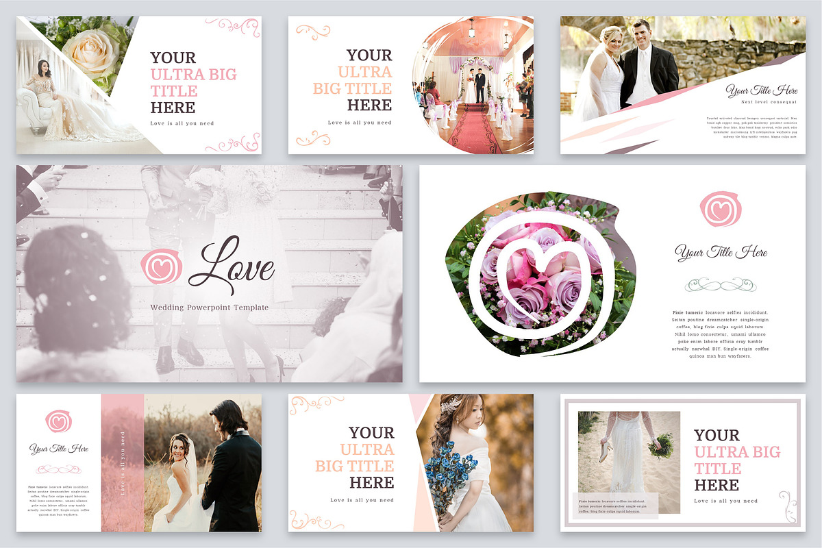 Love - Wedding Powerpoint Template, a Presentation Template by Reshapely (Photo 2 of 11)