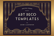 Art Deco Templates, a Print Template by The Artifex Forge (Thumbnail 4 of 10)