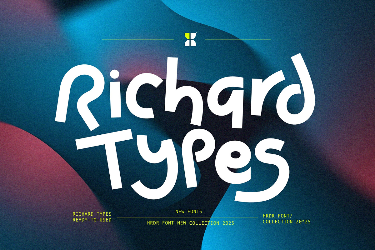 Richard Types, a Sans Serif Font by HRDR (Photo 1 of 12)