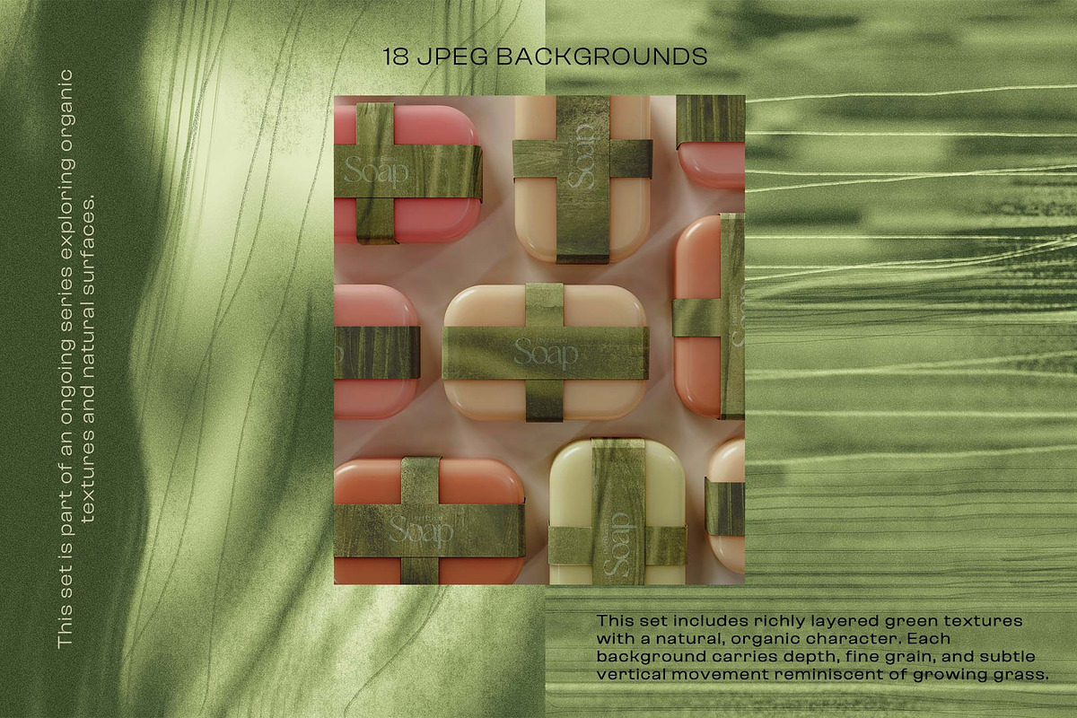 Greenery - abstract backgrounds, a Background Graphic by DigARTbyHavroshka (Photo 5 of 9)