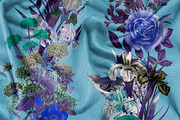 Blue vintage seamless patterns, a Pattern Graphic by NastiaDesignsPrints (Thumbnail 10 of 10)