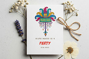 Mardi Gras Hand-drawn PNG Bundle, an Object Illustration by GlitterCraft (Thumbnail 51 of 101)