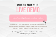Social Media Coach Template - Wix, a Shopify Template by Parrot Designs (Thumbnail 3 of 4)