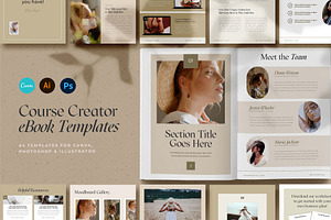 Course Creator EBook Templates