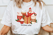 Christmas Coffee Sublimation PNG, an Illustration by Craft Nest (Thumbnail 4 of 6)
