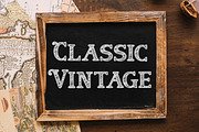 Dechalk School Classic Chalk Font, a Serif Font by Bayuktx (Thumbnail 3 of 8)