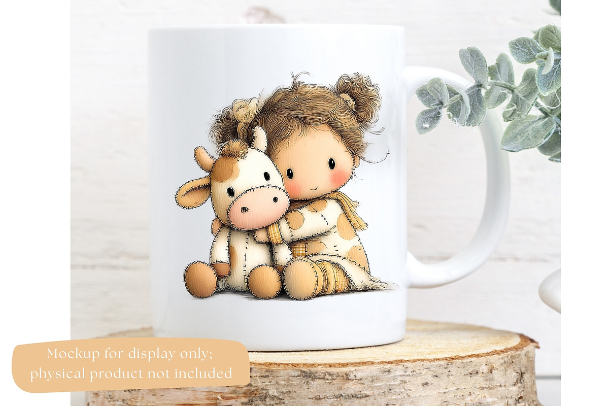 Cowgirl Baby Shower Clipart Set, a Decorative Illustration by Nicole Branger Art (Photo 16 of 23)