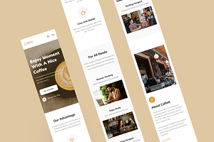 Coffelt - Cafe Website