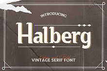 Vintage Serif Font