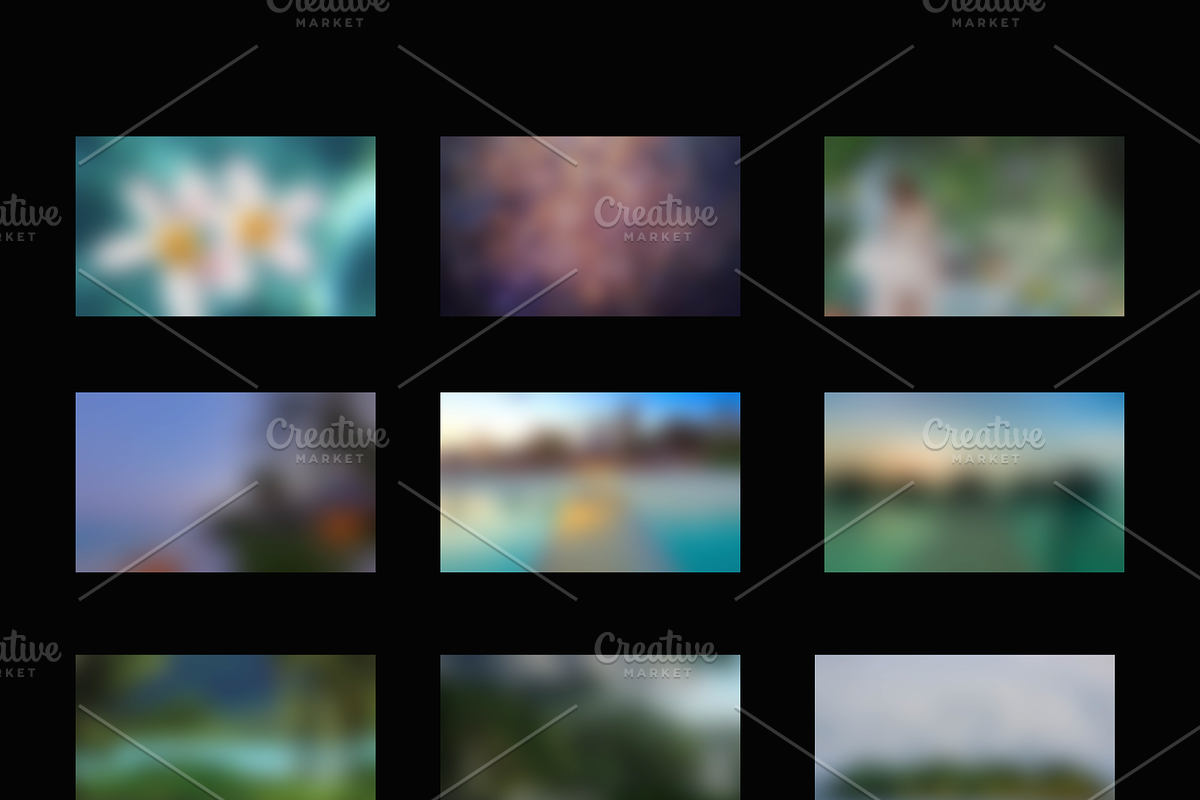 300 Blurred Blur Backgrounds preview 2