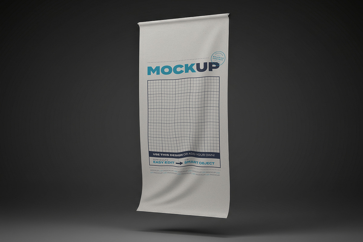 Multipurpose Flags and Banners Mocku, a Product Mockup by Luuqas Design (Photo 3 of 9)